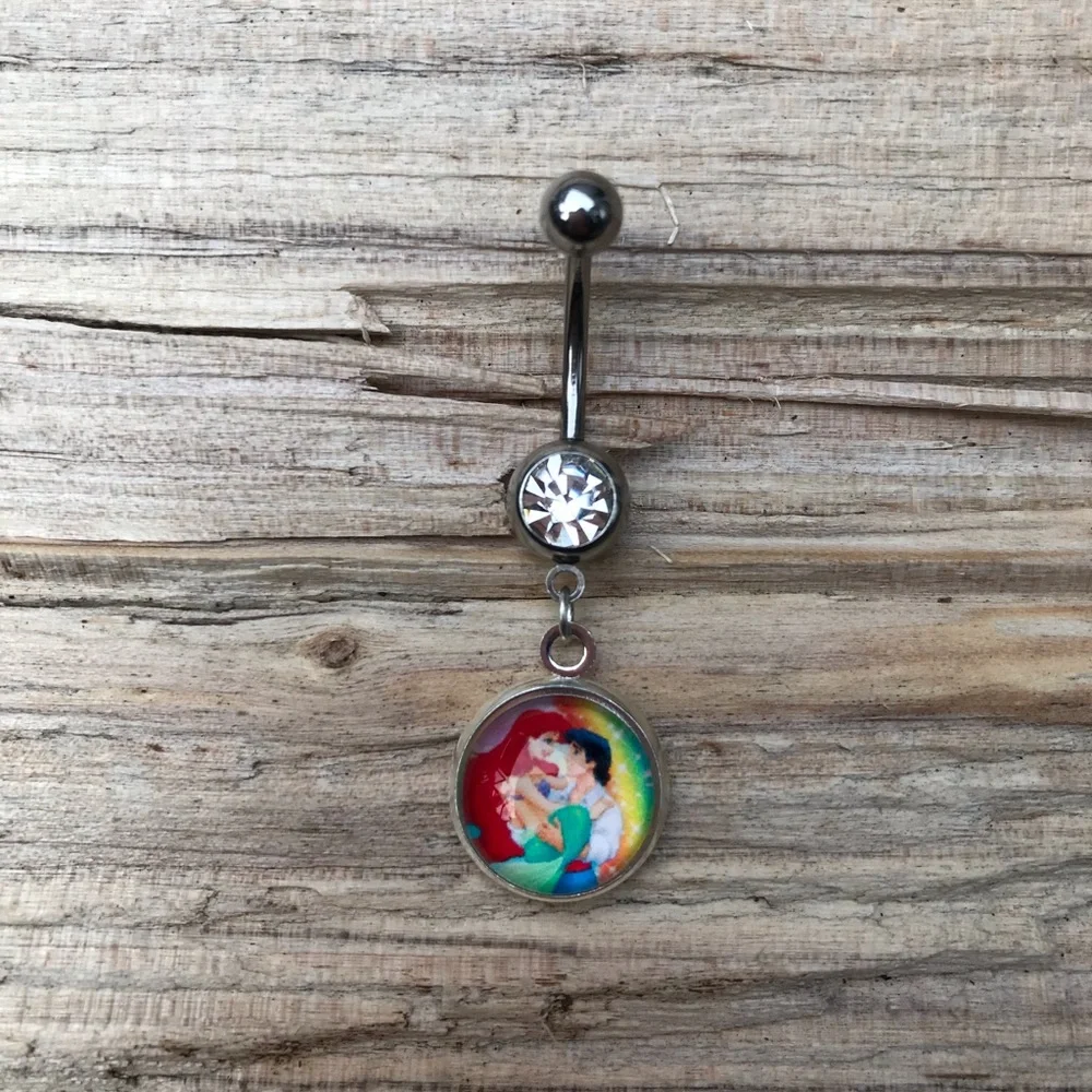 The Little Mermaid‎ Belly Button Ring